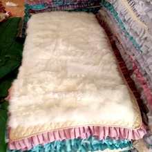 澳洲纯羊毛褥子皮毛一体羊羔绒床毯羊皮褥子加厚单双人床垫