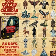 新品Mysteries of the Unknown – 2025 Cryptid Advent Calendar