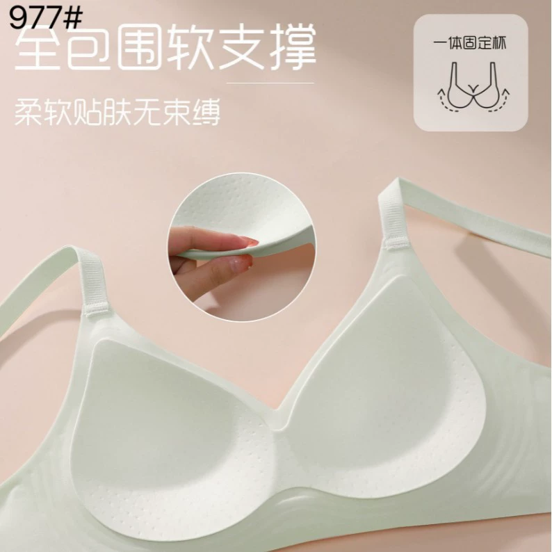 Comfortable wireless bra, bra top