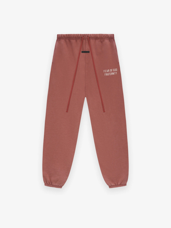 FOG FEAR OF GOD トレンディなベルベットのダブルレタープリントラウンドネックスウェットシャツカジュアルメンズとレディーススウェットシャツ|undefined