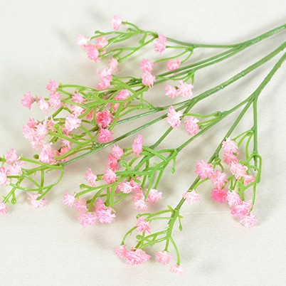 Cielo estrellado artificial 3 tenedor siente pegamento suave cielo estrellado decoración de la boda celebración de flores de plástico flor artificial ramo artificial