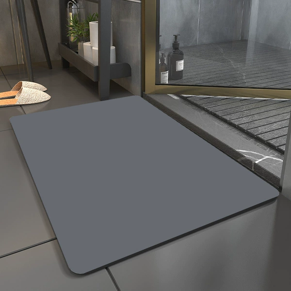 New generation of technical cloth bathroom mat-dark gray 01