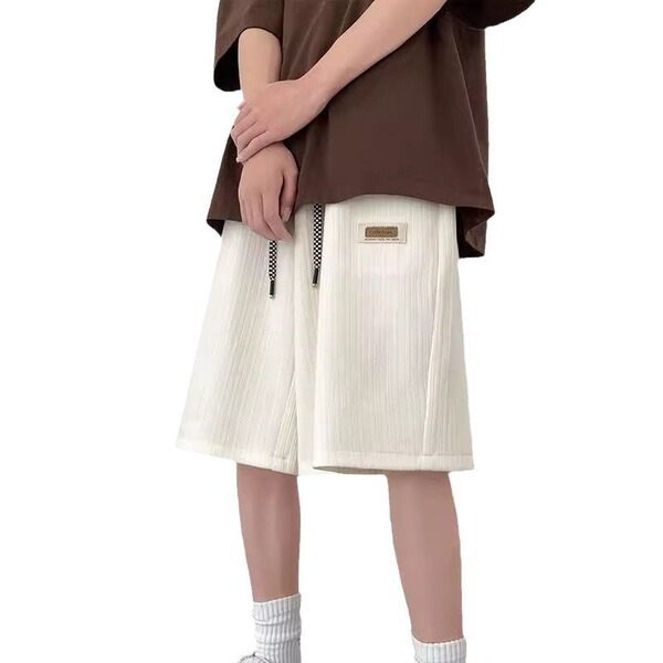 Summer thin silk shorts