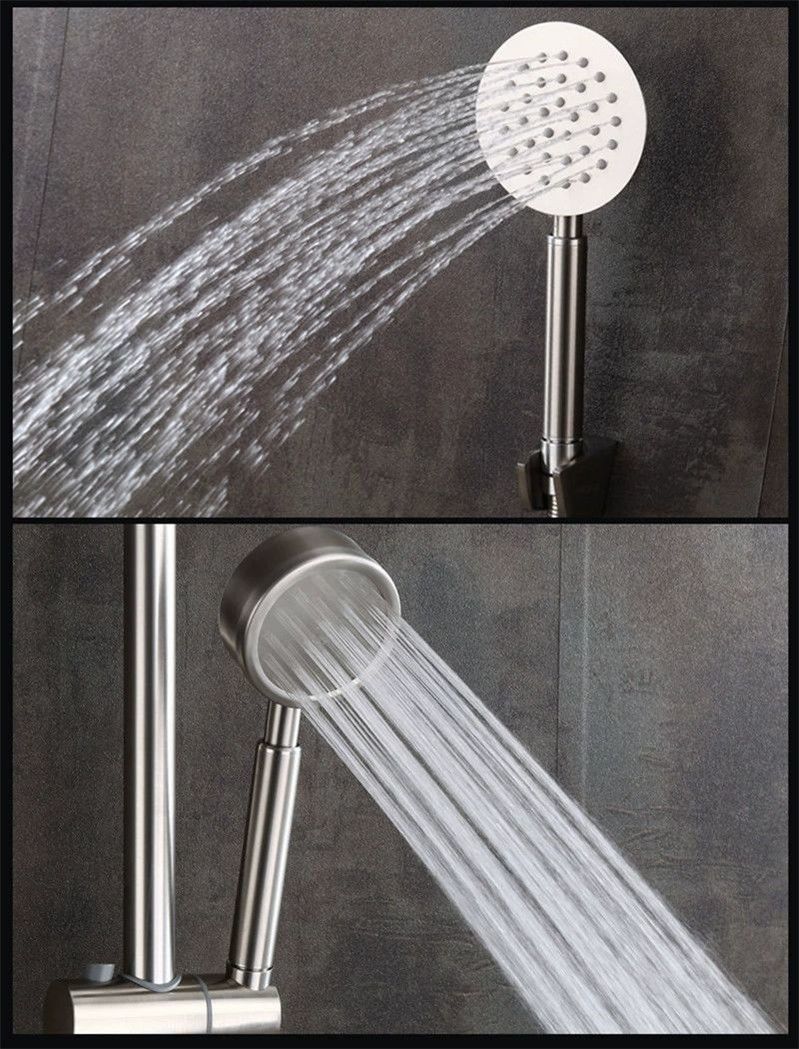 304 stainless steel shower faucet, hot and cold bathtub faucet, bathroom concealed three-in-one faucet, mixing valve set factory undefined