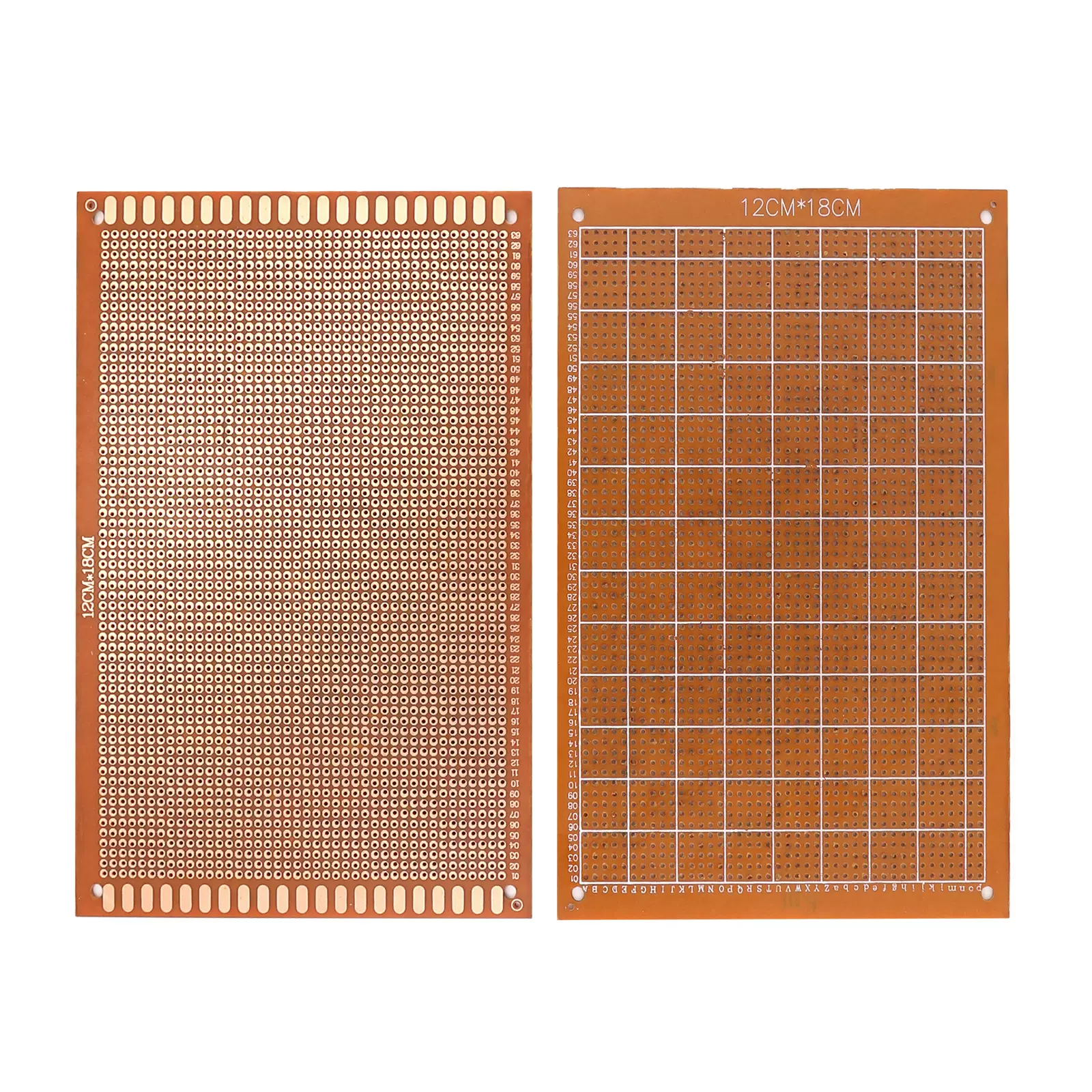 PCB万能洞洞板12*18cm 实验覆铜板 电木纸板 厚1.0/1.2/1.5mm
