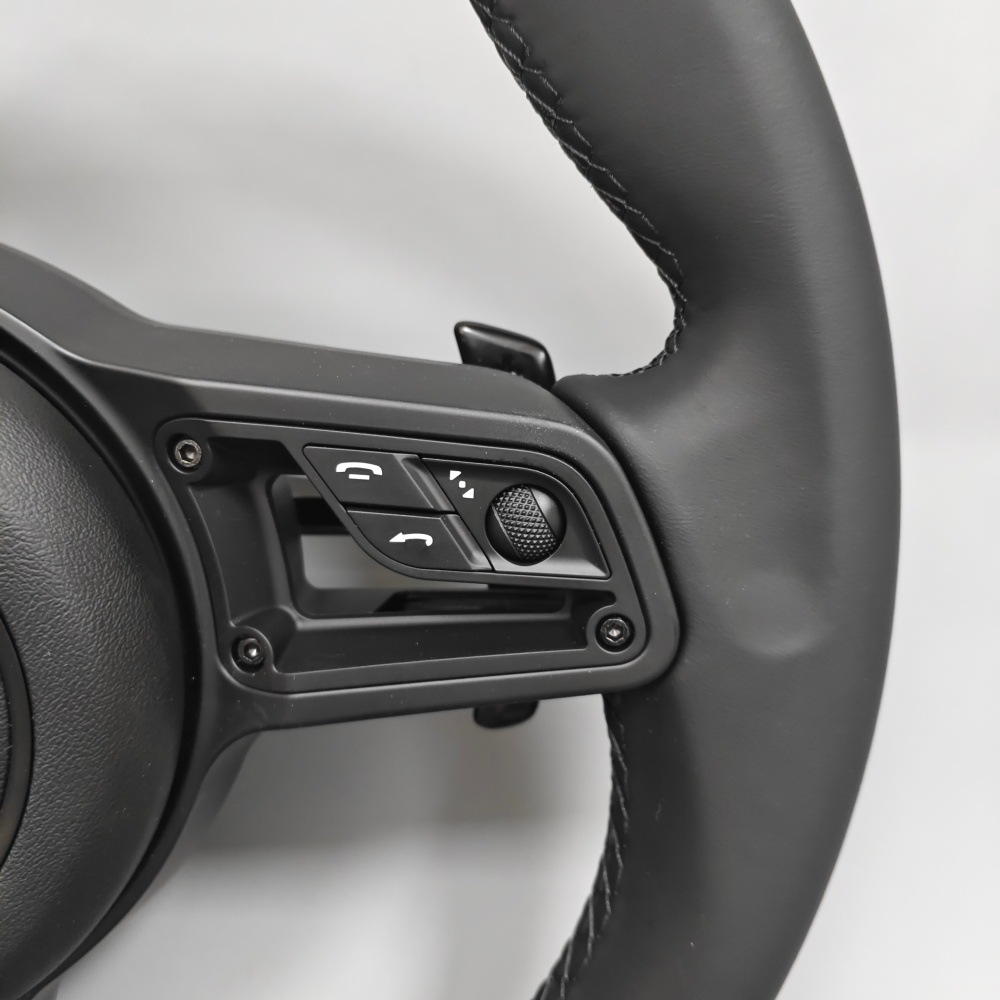 Rivet-style steering wheel suitable for Porsche 911, Cayenne, 718, Panamera, Cayman, Boxster installation and upgrade