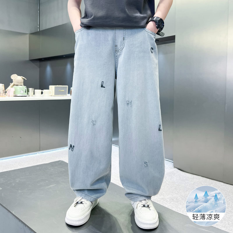 Summer thin children's jeans for boys
