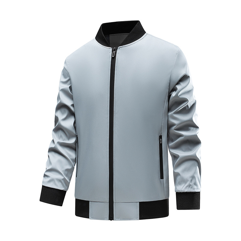 Chaqueta de moda masculina primavera y otoño nueva chaqueta casual europea y americana transfronteriza chaqueta de moda chaqueta de moda masculina chaqueta chaqueta