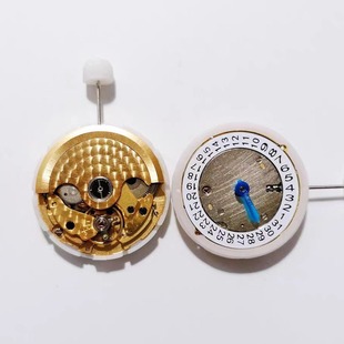 Watch movement domestic Hangzhou 2350 movement three-pin Single calendar gold carved movement original brand new