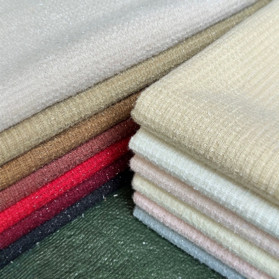 2025爆款银丝针织复合面料羽绒服套装外套时装现货爆款箱包