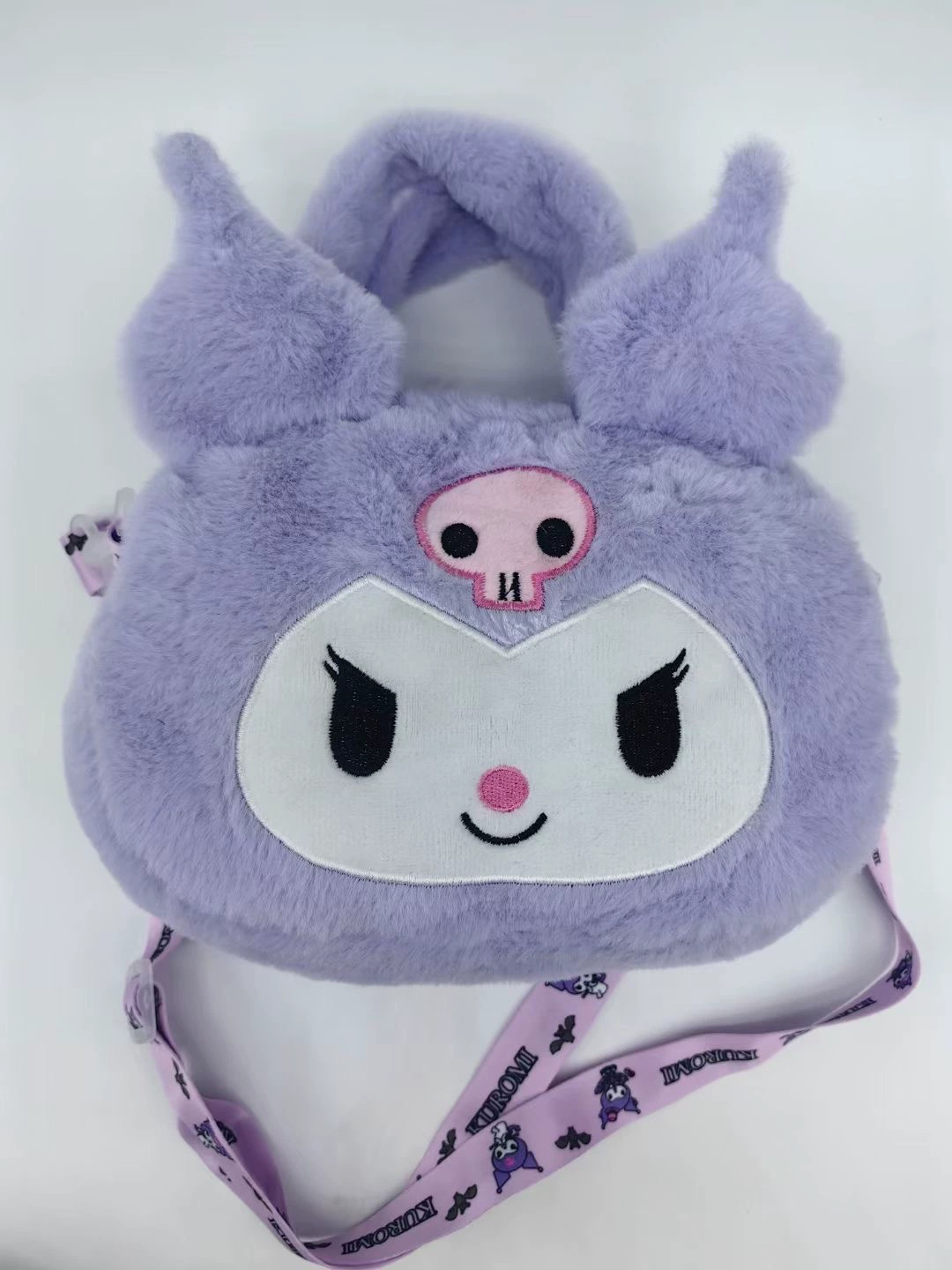 Juguete de peluche Muñeca de agarre de 8 pulgadas Cute Yugui Dog Bolsa diagonal Dibujos animados Melody Girl Heart Kulomi Bag