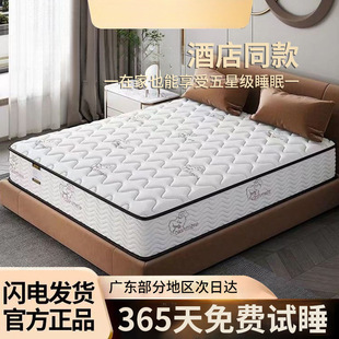 Five-Star Hotel Simmons Mattress Super Soft Latex Spine Protection Coconut Palm Independent Spring 20cm Thickeneded Wholesale Merchant