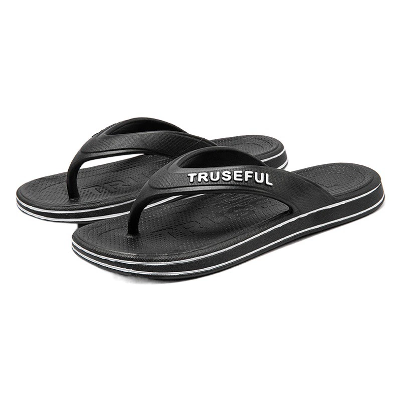 Новые простые шлепанцы, мужские уличные Нескользящие повседневные шлепанцы, мужские пляжные модные сандалии из фанеры