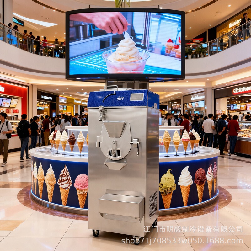 Best-Selling 60L Pasteurized Ice Cream Machine, Fruit Puree Sterilizer, Hard Ice Cream and Ice Cream All-In-One Machine