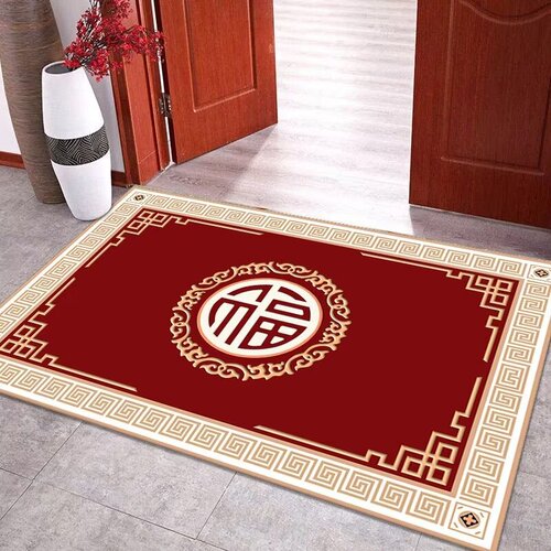 New Chinese style floor mats for entrance living room large floor mats home door mats entrance door mats dust removal non-slip floor mats
