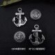 Wholesale High Quality Vintage diy Handmade Luggage Accessories Alloy Ship Anchor Rivet Ram Stud Belt Hole Shoes Accessories