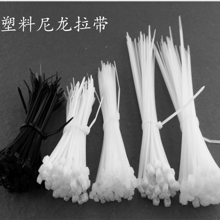 Fábrica al por mayor de nylon de la atadura de cables de nylon de plástico autobloqueante cable de la atadura de cables ignífugo con modelos completos
