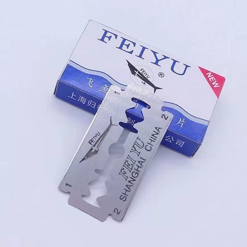 Импортный двусторонний старинный лезвие, мужская бритва