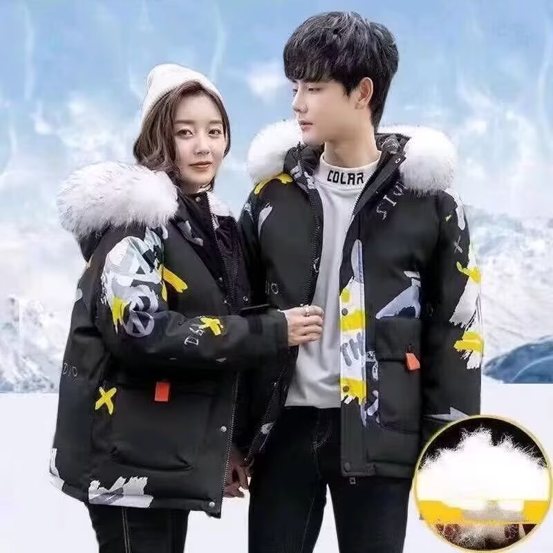 Autumn plus size Autumn Winter Double-sided Hooded Jacket Men's Fat Loose Cotton Thickened Plus Fertilizer Extra Large Overwear Jacket