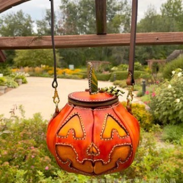 跨境新款The Great Pumpkin Bag大南瓜袋南瓜包包斜挎包|undefined