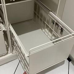 引き出し式収納ラック多層卸売床置き収納ラック収納バスケットキャビネット伸縮式キッチンシンク下収納ラック