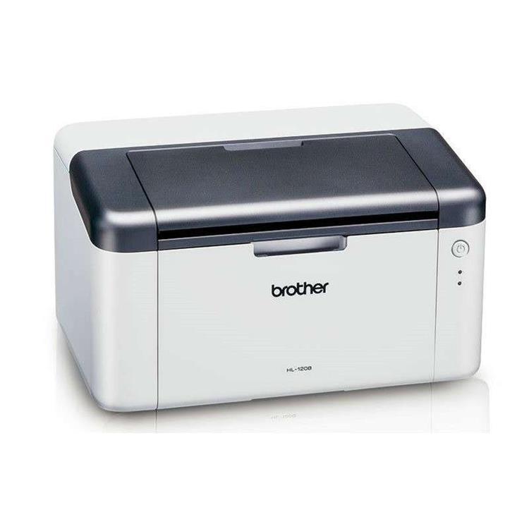 兄弟 黑白激光打印机 HL-1208 白色 A4幅面 USB连接 290841 (单位:台)