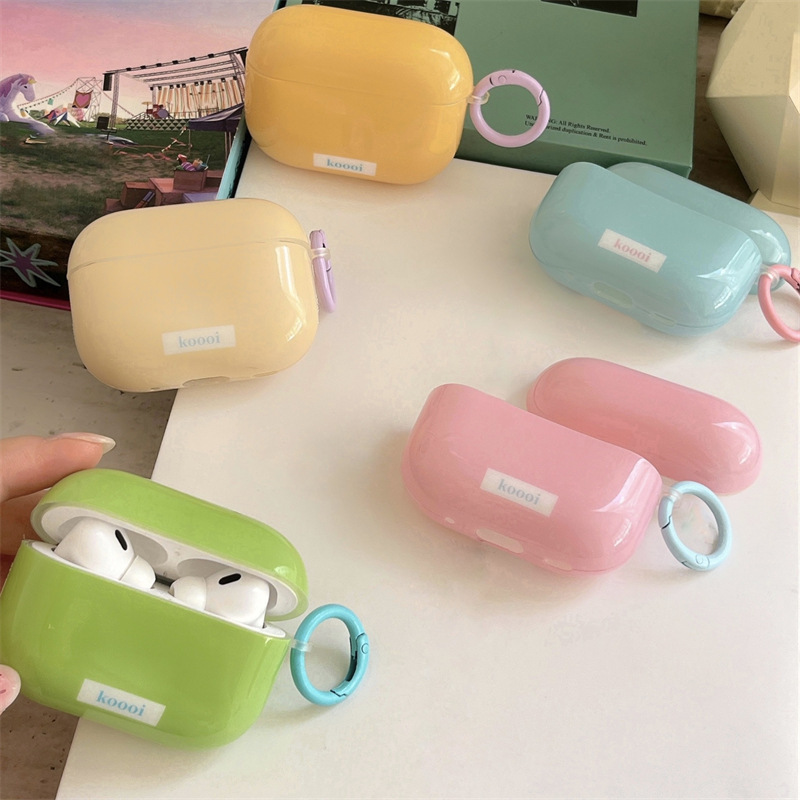 インスタ映えするシンプルな無地デザイン、Apple AirPods 第4世代、Pro 第3世代、イヤホンケース、2025年新作ワイヤレス2対応|undefined