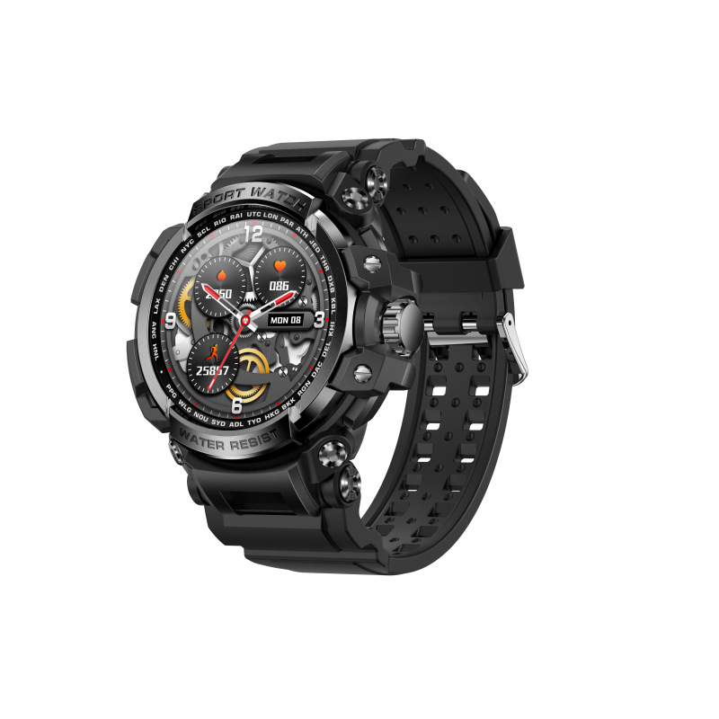 [Dafit] LC16 tres-Prueba de deportes al aire libre natación Bluetooth llamada reloj inteligente Música mesa de monitoreo de salud