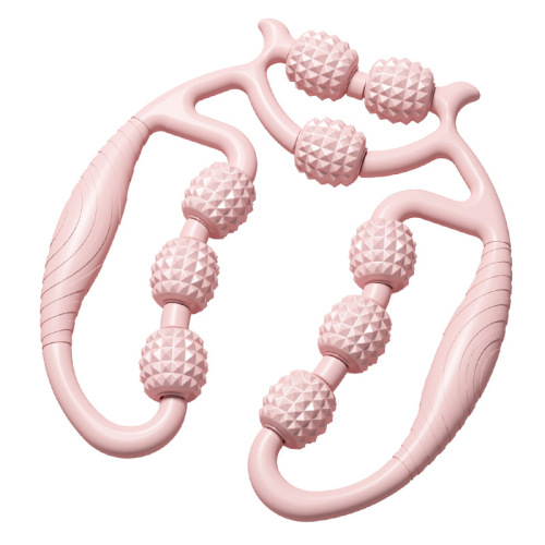 Ring clamp leg massager, relaxation leg shaping roller, roller stick, yoga four-wheel massager, ring clamp calf equipment