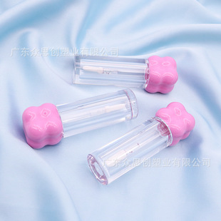 Customized Cute Cloud Lip Gloss Tube 2.8ml Small Capacity Round Lip Glaze Tube Makeup Packaging Material Manufacturer Direct Delivery