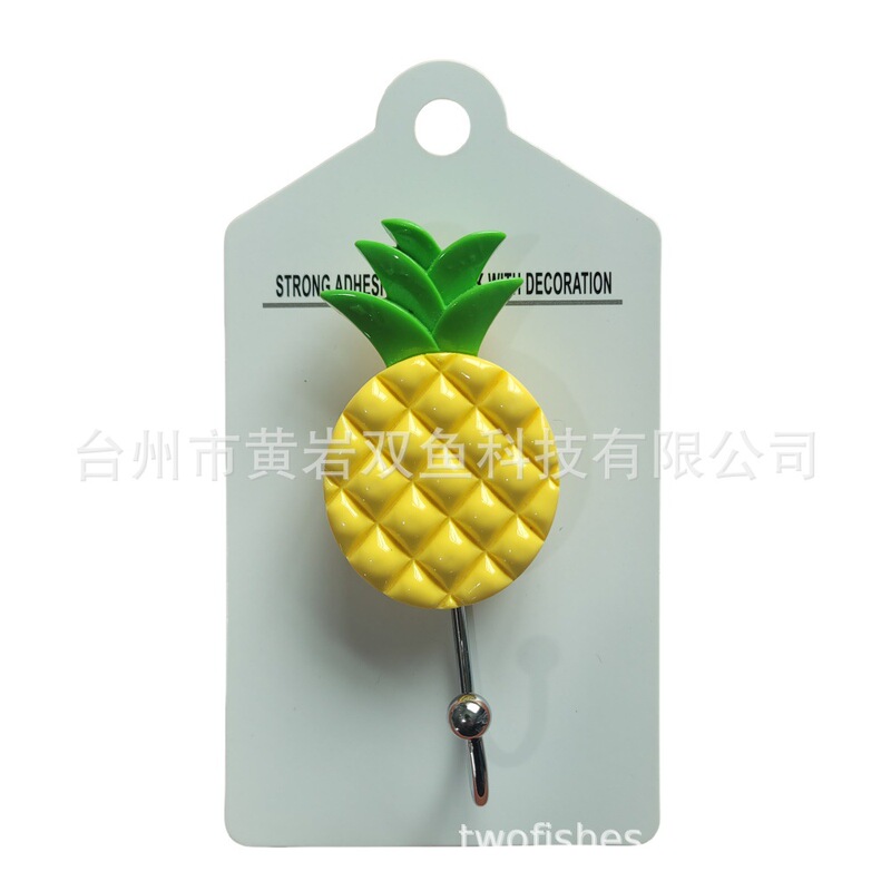 No-Drill Dopamine Hooks Kitchen Wall Hooks Pineapple Wall Hooks Egg-Shaped Traceless Adhesive Wall Hooks No-Drill Dopamine Hooks Kitchen Wall Hooks Pineapple Wall Hooks Egg-Shaped Traceless Adhesive Wall Hooks