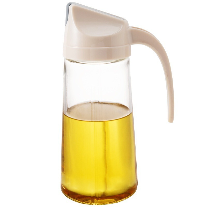 家用自动开合玻璃油壶防漏厨房用品油罐酱油醋调料瓶油瓶装油瓶子|undefined