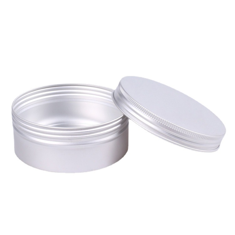 厂家优惠螺纹口茶叶药膏罐唇膏盒化妆品香膏铝盒保健品药品盒食品