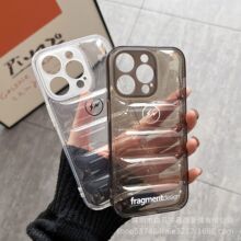 潮牌羽绒服手机壳iphone14适用13promax苹果12外贸新款马甲15pro