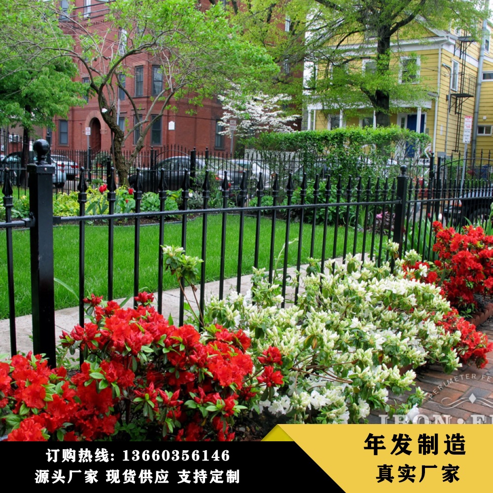 城市交通围栏锌钢市政道路护栏公路隔离栏马路人行道栏杆安全防撞