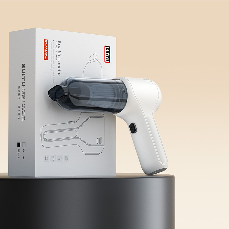 Car Brushless Cordless Vacuum Cleaner, Car Wireless Suction and Blowing Vacuum, Dual-purpose Vacuum Cleaner for Home and Car, Portable Handheld Pet Hair Vacuum