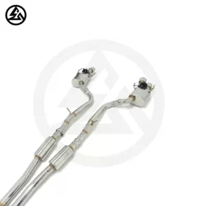 Lexus RCF RC F 5.0l V8 üçün paslanmayan polad klapanlı elektron RCF cat-back qaz borusu