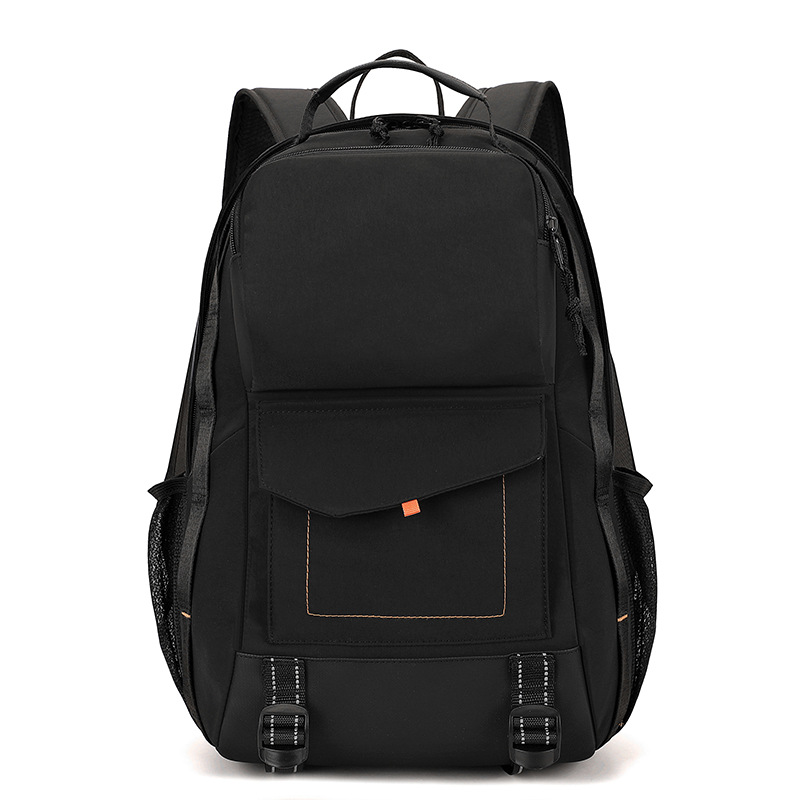 Mochila explosiva transfronteriza para hombres, mochila para computadora de cercanías de negocios de gran capacidad, bolsa de montañismo de color sólido, mochila escolar para estudiantes de ocio