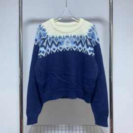 唐嫣明星同款衣服奶fufu慵懒套头毛衣女春秋菱格宽松打底针织上衣