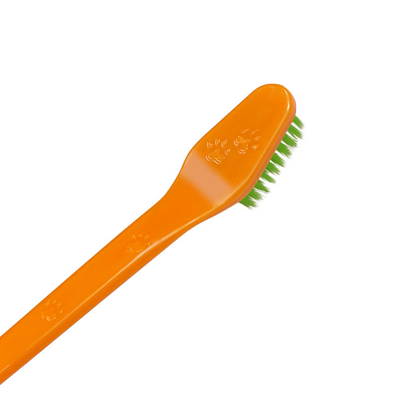 Set de cepillo de dientes para mascotas, cepillo de dientes de dedo para mascotas, cepillo de dientes de doble cabeza, limpieza oral para perros, set de cepillo de dientes para perros, gatos