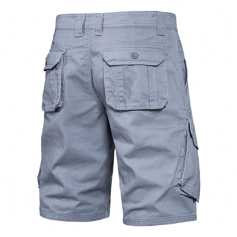Summer new shorts, loose cotton cropped men's workwear, casual pants, and more middle-aged_voghion.com