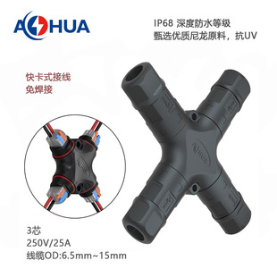 AHUA���AM25��ͨ������ˮ�B��������ʽT��3о���ղ��^��ˮ���^