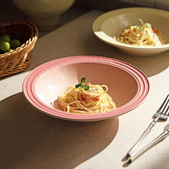 モダン主婦monazone自慢の麦わら帽子皿陶磁器家庭用洋食パスタ皿高級感ステーキディナー皿