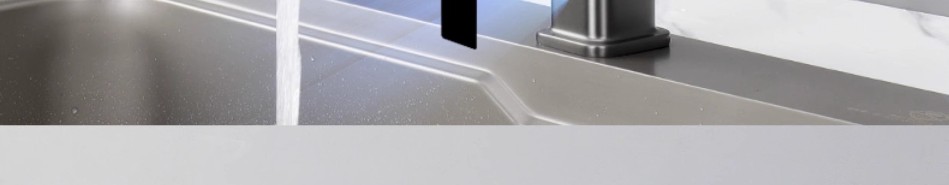 All-copper flying rain digital display pull-out gun ash vegetable basin faucet, cold and hot water shower head, telescopic multi-functional mixed faucet undefined