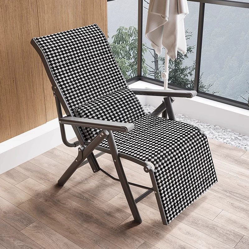 Складной стул Складной обеденный перерыв в офисе Спинка кресло для сна дома Сидящий может лежать повседневный на открытом воздухе портативный стул для взрослых