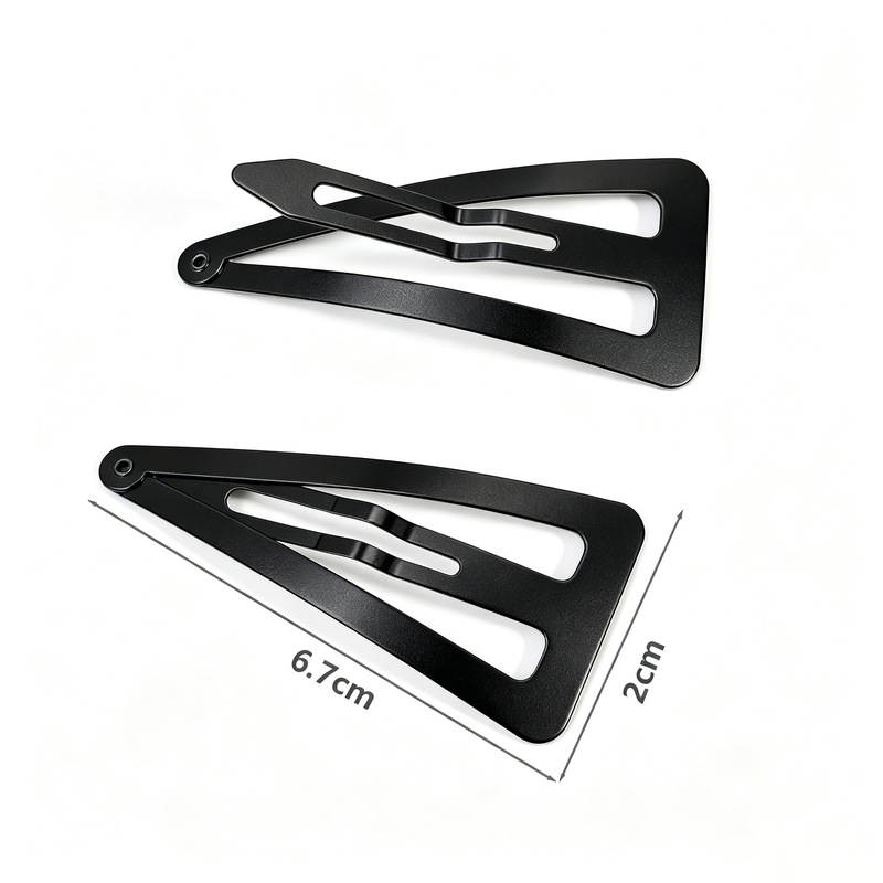 Guangdong thickened triangular BB clips cloud DIY accessory materials hair clips side clips hair accessories bangs clips