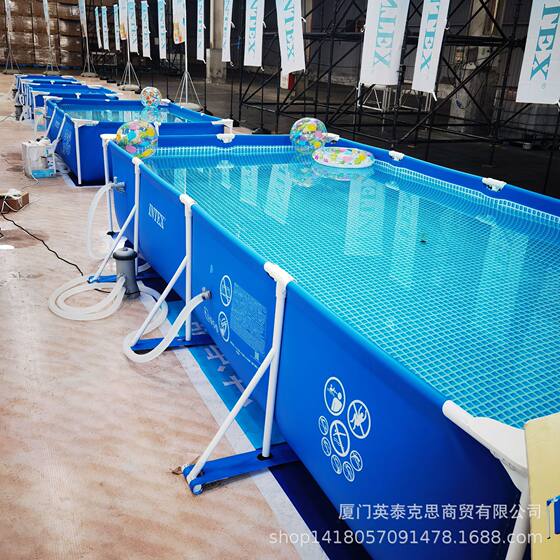 intex 28272 rectangular pipe rack pool bracket swimming pool home fish pond wholesale outdoor PVC wholesale