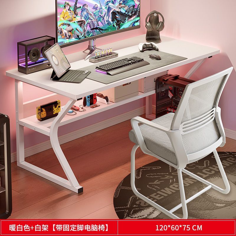 电脑桌台式竞桌家用学习桌简易学生书桌办公桌卧室工作台写字桌子|undefined