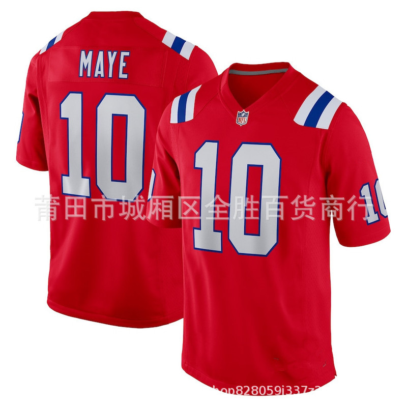 Nfl New England Patriots N.E Patriots Men's Uniform 10 # Maye Football Jersey Nfl New England Patriots N.E Patriots Men's Uniform 10 # Maye Football Jersey
