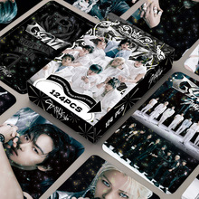 现货124张镭射闪卡Straykids收藏卡双面LOMO卡照片卡贺卡贴纸书签